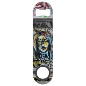 Graffiti Cool Modern Urban Street Art Speed Flaschenöffner (Rückseite)