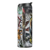 Graffiti Cool Modern Urban Street Art Thermosbecher (Nach links gedreht)