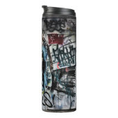 Graffiti Cool Modern Urban Street Art Thermosbecher (Nach rechts gedreht)