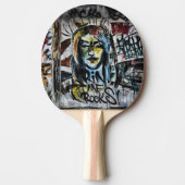 Graffiti Cool Modern Urban Street Art Tischtennis Schläger (Vorderseite)