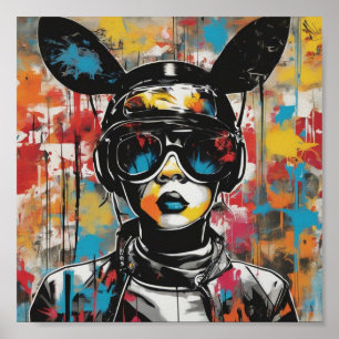 Graffiti Creative Colorful Wall Poster
