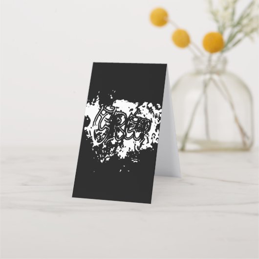 Graffiti Creep Terminkarte (Rückseite)