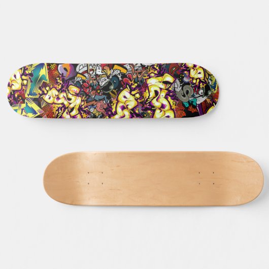 Graffiti Critters Skateboard (Horizontal)