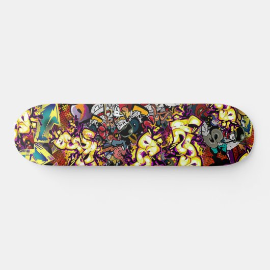 Graffiti Critters Skateboard (Horizontal)