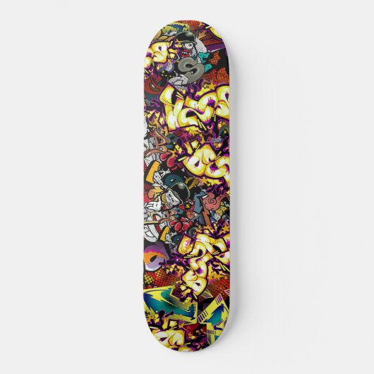 Graffiti Critters Skateboard (Vorderseite)
