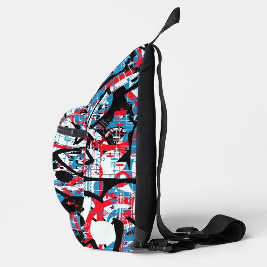 Graffiti Crossbody Bag (Rechts)