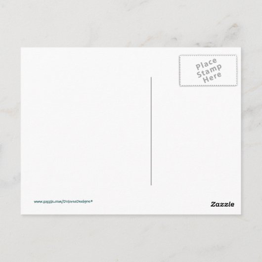 Graffiti Danke, Dog Postkarte (Rückseite)