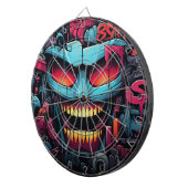 Graffiti Dartboard Dartscheibe (Vorderseite rechts)