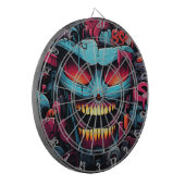 Graffiti Dartboard Dartscheibe (Vorderseite Links)