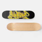 Graffiti-Deck Skateboard (Horizontal)