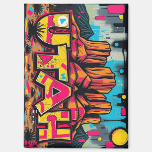 Graffiti-Dekorationsgeschenk für das Utah Monument Magnet