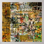 Graffiti-Dekorplakat Poster (Vorne)