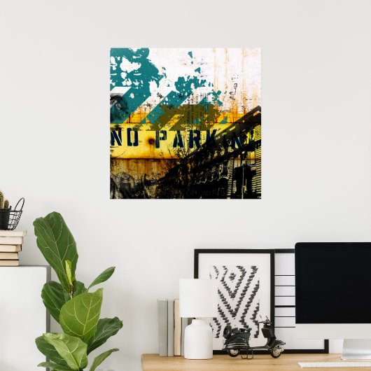 Graffiti-Dekorplakat Poster (Heimbüro)