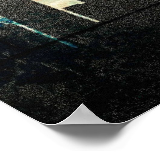 Graffiti-Dekorplakat Poster (Ecke)