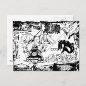 Graffiti Delight Postkarte (Vorne/Hinten)