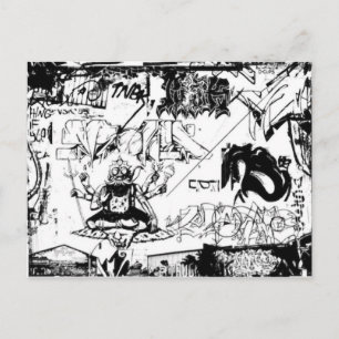 Graffiti Delight Postkarte