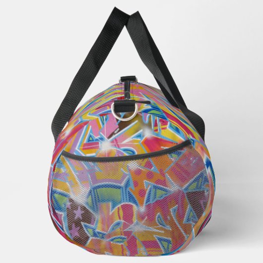 Graffiti Design Duffel Bag Duffle Bag (Rechts)