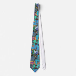 Graffiti Design Necktie Krawatte