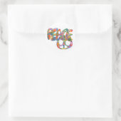 Graffiti Design Peace Sticker (Tasche)