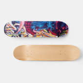 Graffiti Design Skateboard (Horizontal)