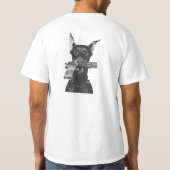 Graffiti Doberman Art T-Shirt (Rückseite)