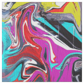 Graffiti-Druck Stoff (Nahaufnahme)