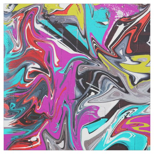 Graffiti-Druck Stoff (Muster)