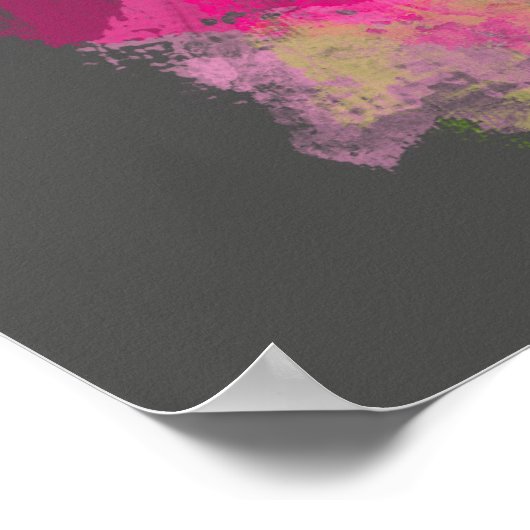 Graffiti Duck Poster (Ecke)