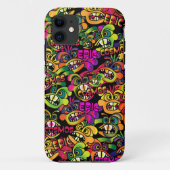 Graffiti-Duschvorhang Case-Mate iPhone Hülle (Rückseite)