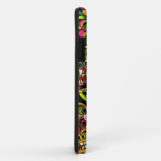 Graffiti-Duschvorhang Case-Mate iPhone Hülle (Hinten/Rechts)