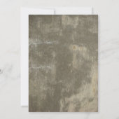 Graffiti-Einladung Einladung (Rückseite)