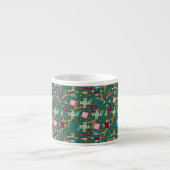 Graffiti Explosion Modern Geometric Pattern  Espressotasse (Vorderseite)