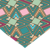 Graffiti Explosion Modern Geometric Pattern  Kurzer Tischläufer (Ecke)