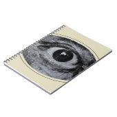 Graffiti Eye Notizblock (Linke Seite)