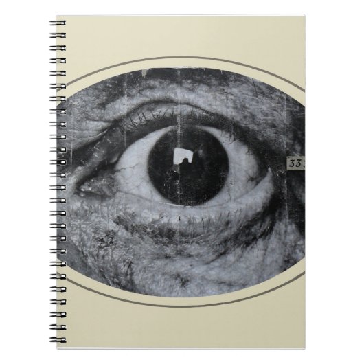 Graffiti Eye Notizblock (Vorderseite)