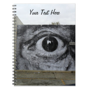 Graffiti Eye Notizblock