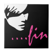 Graffiti Fashion Art Fliese (Vorderseite)