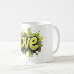 Graffiti Field of Endless Liebe Kaffeetasse