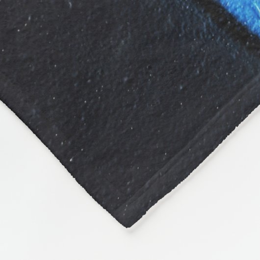 Graffiti Fleecedecke (Ecke)