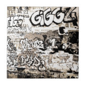 Graffiti Fliese (Vorderseite)