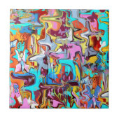 Graffiti Fliese (Vorderseite)