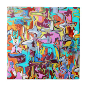 Graffiti Fliese