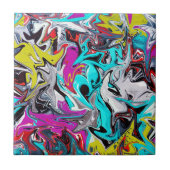 Graffiti Fliese (Vorderseite)