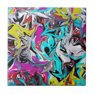 Graffiti Fliese