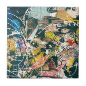 Graffiti Fliese (Vorderseite)