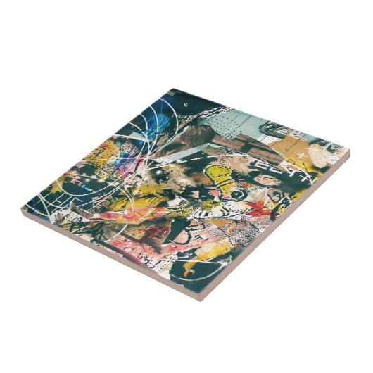 Graffiti Fliese (Seite)