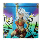 Graffiti Fliese (Vorderseite)