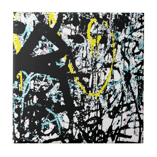 Graffiti Fliese (Vorderseite)