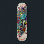 Graffiti Floral Deck für Skateboard<br><div class="desc">Machen Sie dieses Graffiti Floral Deck für Skateboard zu Ihrem eigenen, indem Sie Ihren Text hinzufügen. Um auf erweiterte Bearbeitungstools zuzugreifen, gehen Sie bitte zu "Personalisieren Sie diese Vorlage" und klicken Sie auf "Details", scrollen Sie nach unten und drücken Sie den Link "Klicken Sie auf, um die Vorlage anzupassen". Ideal...</div>