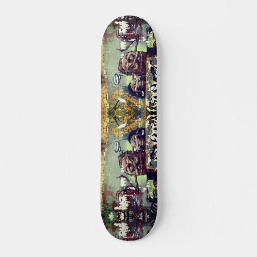 Graffiti-Foto Skateboard (Vorne)